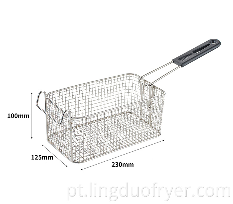 4l Electric Fryer Basket